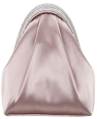 Nina Crystal Trim Magnetic Snap Frame Clutch