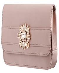 Nina Art Deco Crystal Ornament Magnetic Snap Clutch