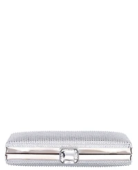 Nina Crystal Minaudiere Lift Lock Clutch