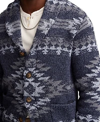 Lucky Brand Men's Shawl Collar Cardigan Sweater
