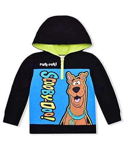 Children's Apparel Network Toddler Black Scooby-Doo Graphic Pullover Hoodie