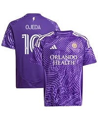 Adidas Big Boys and Girls Martin Ojeda Purple Orlando City Sc 2025 Perfect Storm Replica Player Jersey