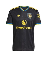 Adidas Men's Bruno Fernandes Black Manchester United 2025/26 Third Replica Player Jersey