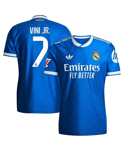 Adidas Men's Vinicius Junior Blue Real Madrid 2025/26 Third Authentic Player Jersey