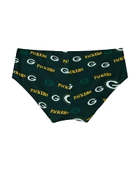 Concepts Sport Women's Green Bay Packers Mosaic Allover Print Knit Panty