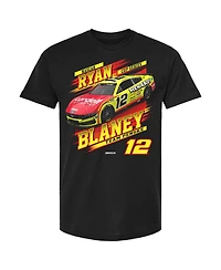 Team Penske Men's Black Ryan Blaney Menards Car T-Shirt