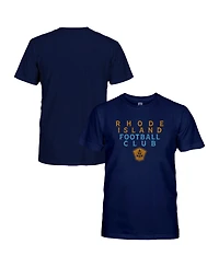 1863FC Big Boys and Girls Navy Rhode Island Fc Short Sleeve T-Shirt