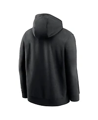 Nike Men's Black Army Knights Club Pullover Hoodie