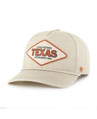 '47 Brand Men's and Women's Cream Texas Longhorns Outdoorsmen Cairn Hitch Adjustable Hat