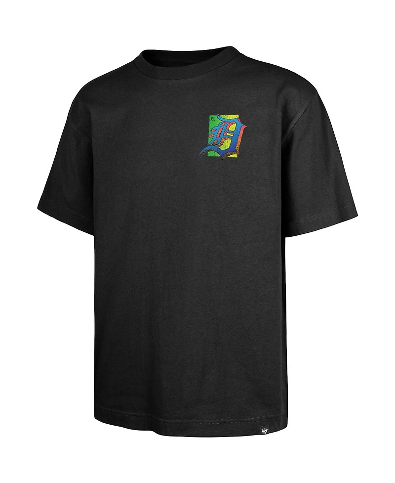 '47 Brand Men's Black Detroit Tigers Sundale Foundation T-Shirt