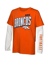 Outerstuff Preschool Denver Broncos the Mix Combo T-Shirt Set