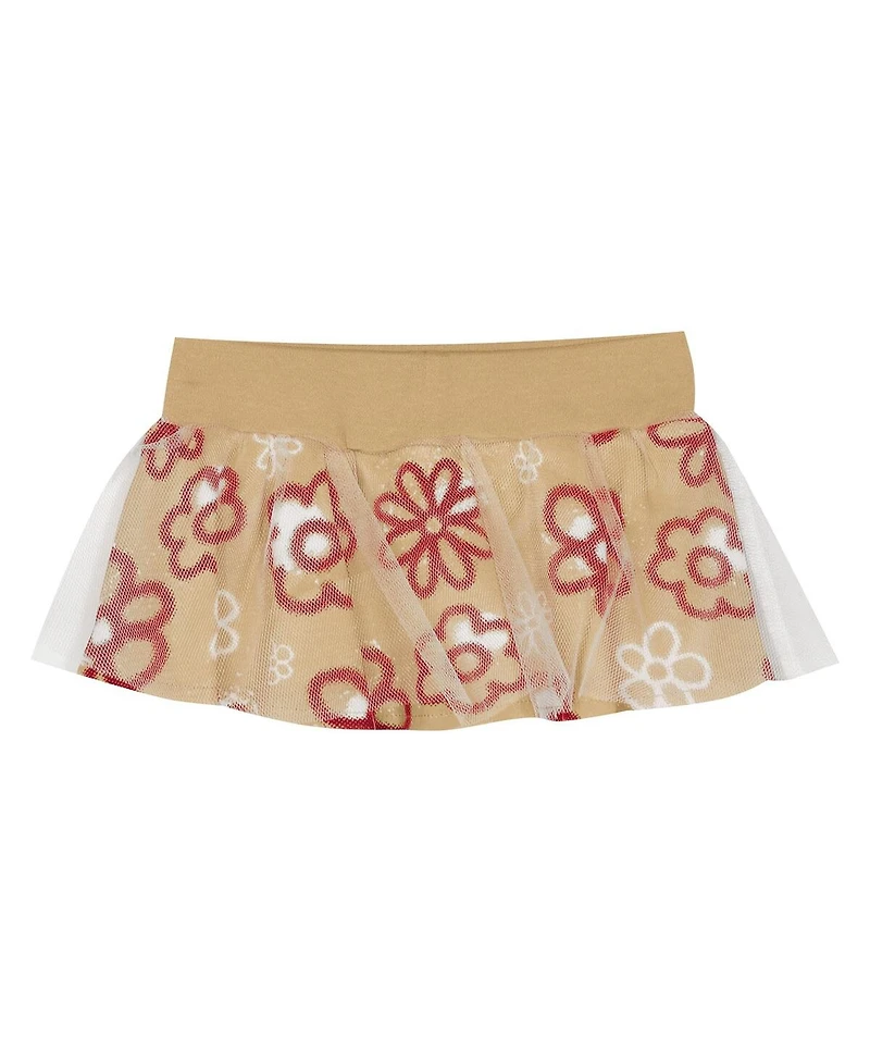 Outerstuff Girls Baby Boys and 2-Piece San Francisco 49ers My Team Rocks Bodysuit Skirt Set