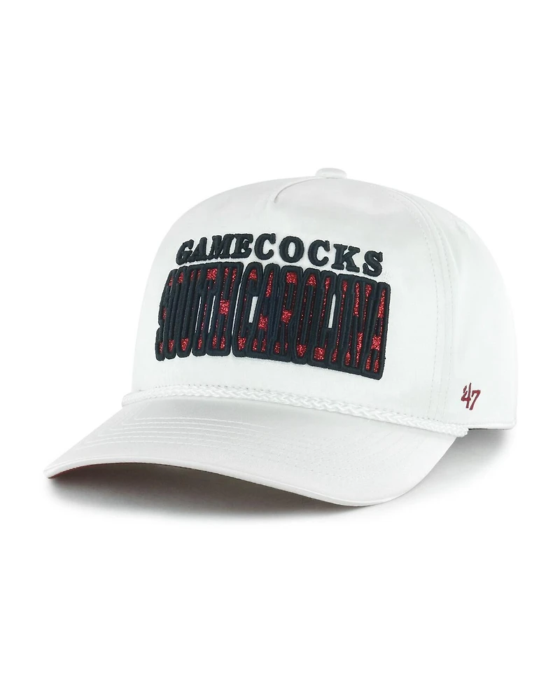 '47 Brand Women's White South Carolina Gamecocks Outspoken Hitch Adjustable Hat