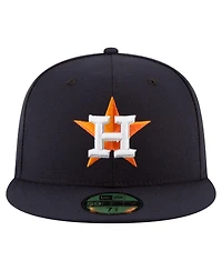 New Era Men's Jose Altuve Navy Houston Astros 2025 Player's Weekend 59FIFTY Fitted Hat