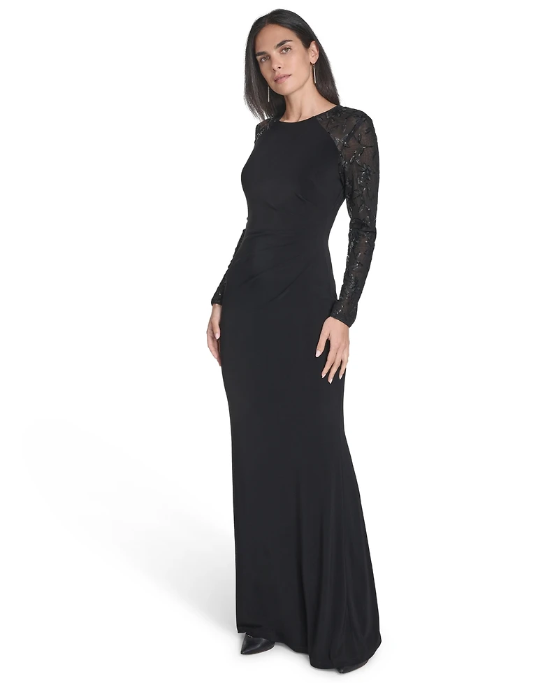Jessica Howard Women's Raglan Sleeve Gown
