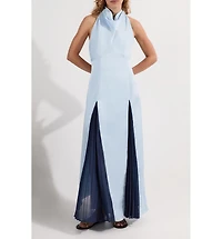 Karen Millen Women's Woven Satin Maxi Dress