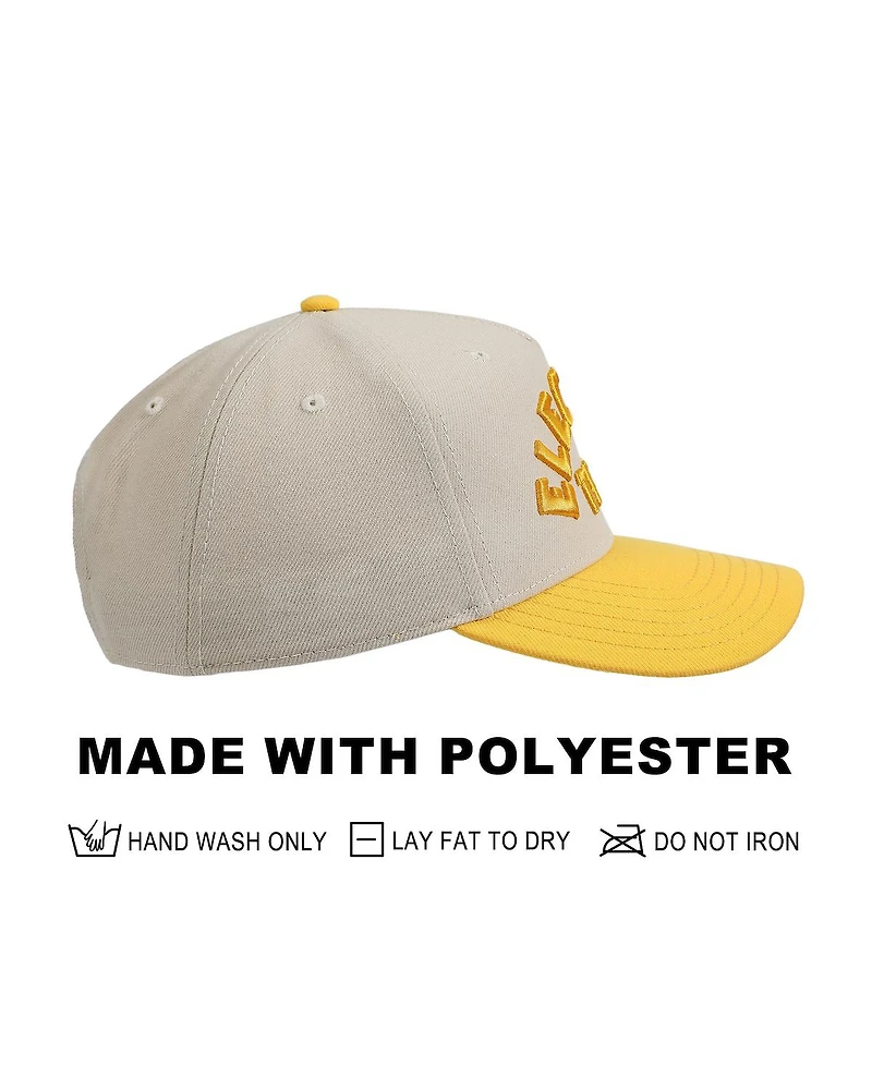 Pokemon Electric Type Yellow & White A-Frame Snapback Hat