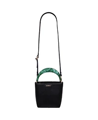 Jason Wu Small Smooth Pu Tote with Acrylic Top Handle