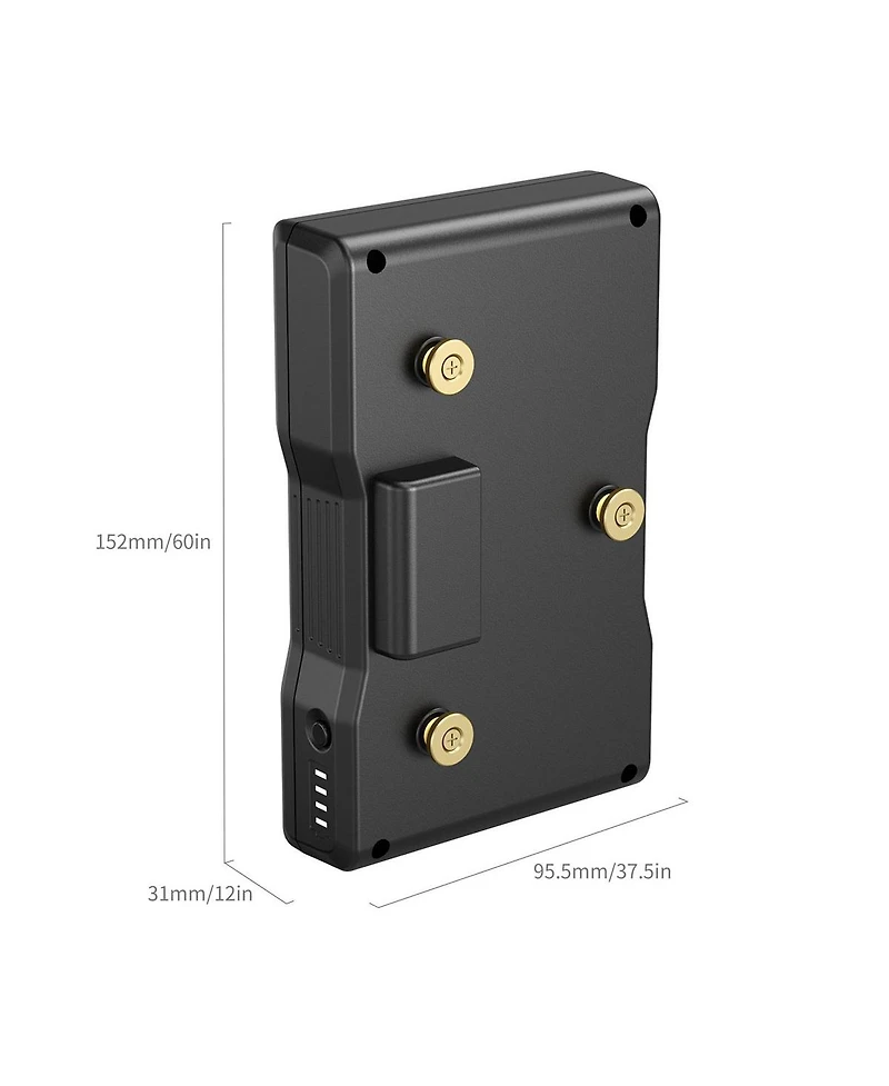 SmallRig GB99 99Wh 14.8V 6800mAh Lithium-Ion Gold Mount Battery