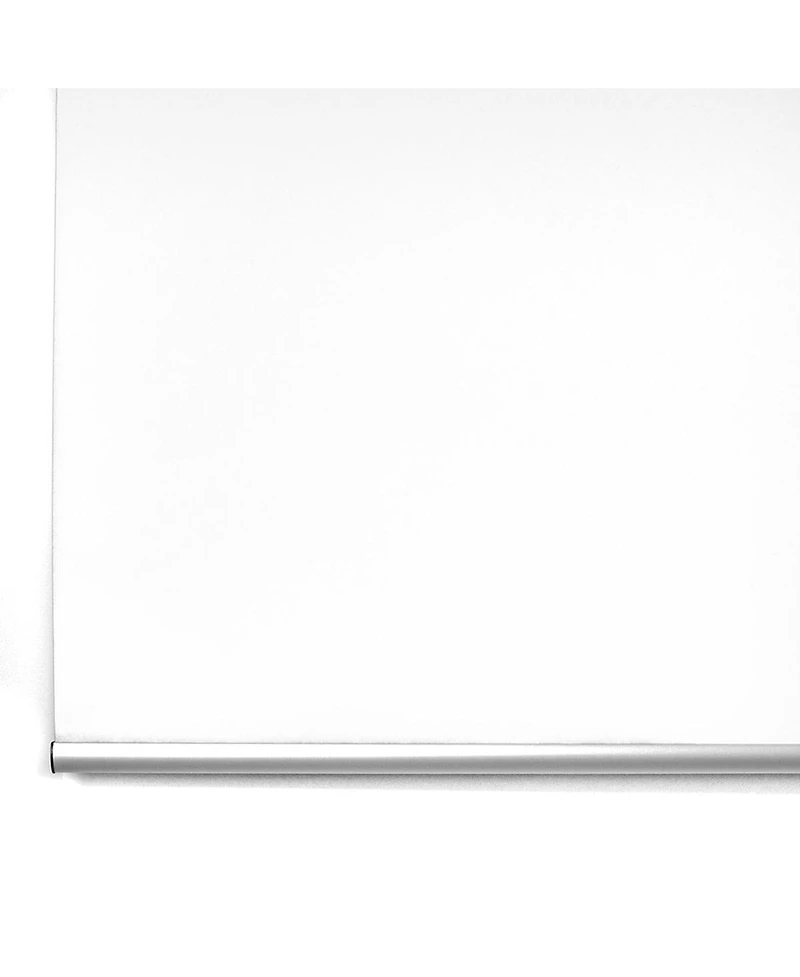 Savage 86" Background Leader Bar with 86"x36' Super White Seamless Paper Backdrop