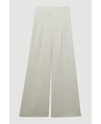 Karen Millen Women's Essential Wide Leg Tailored Trouser