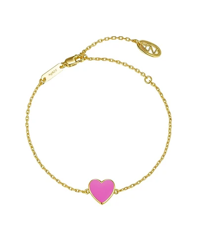 Anna Zuckerman Petit Love Bracelet in Rose