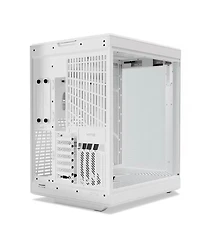 Hyte Hyte Y70 Touch Infinite Dual Chamber Atx Mid Tower Modern Aesthetic Case With Integrated 2.5K Lcd Touchscreen, Snow White
