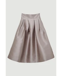 Karen Millen Women's Twill Woven Prom Maxi Skirt