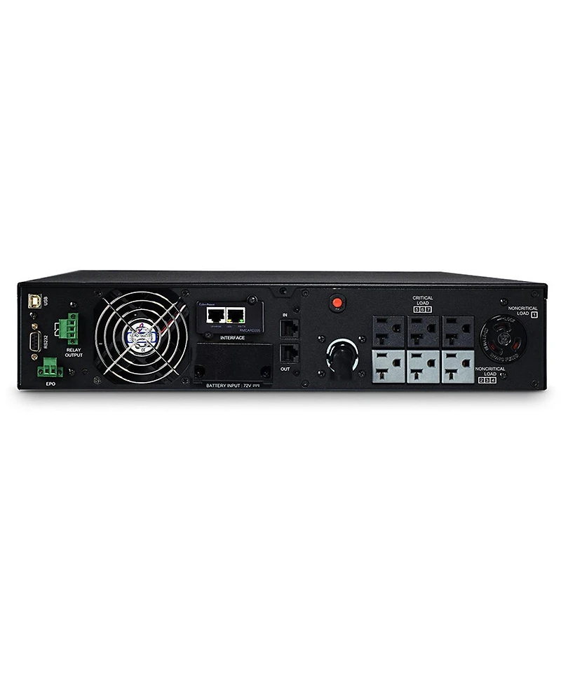 CyberPower OL2200RTXL2UN 2200VA/1800W Smart App Online Rack/Tower Ups, 6x Nema 5-20R