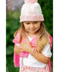 Bits & Bows Girls Dance Bracelet in Pink