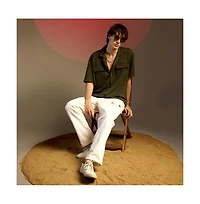 Campus Sutra Men's Cubic Utility Oversized Shirt