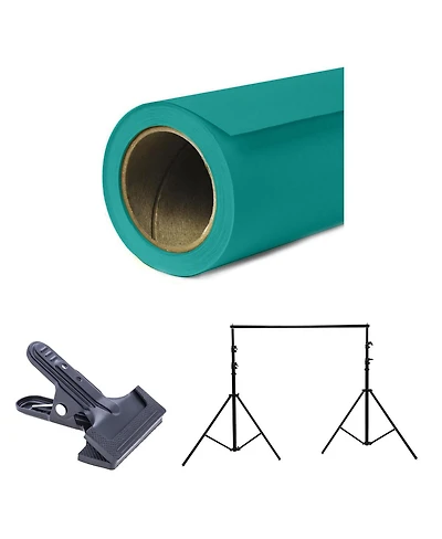 Savage Widetone Seamless Background Paper, 107" wide x 150' Teal, #68