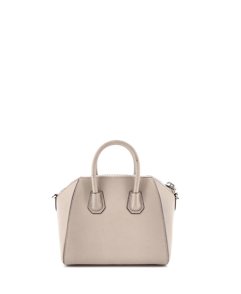 Pre-Owned Givenchy Mini Antigona Bag Leather