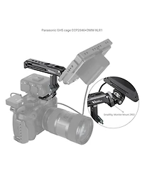 SmallRig Top Handle for Sony Xlr-K1M/K2M/K3M and Panasonic Dmw-XLR1 Adapter