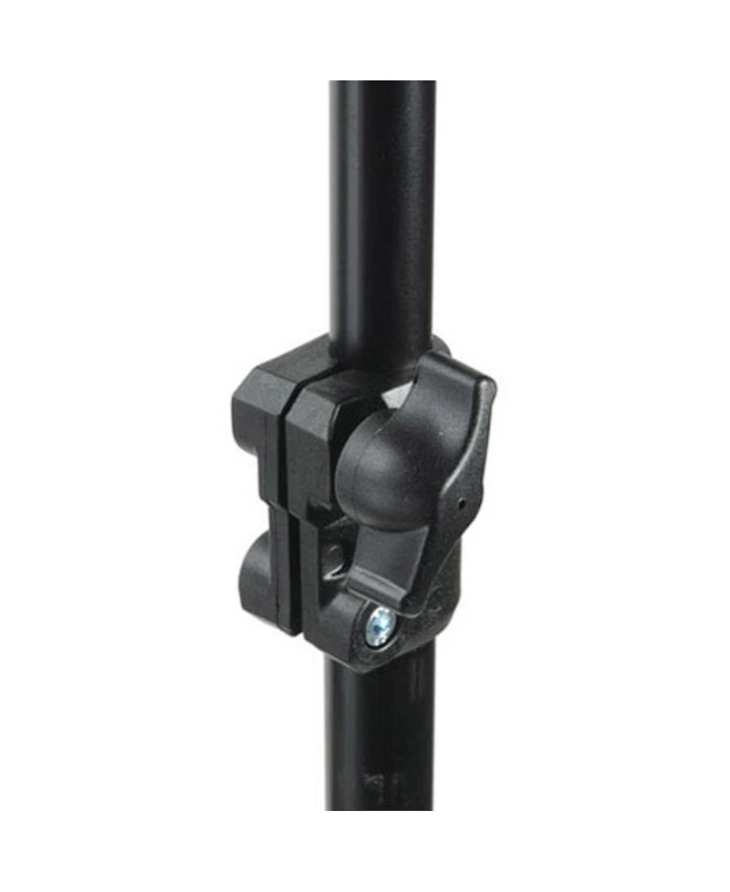 Manfrotto 9' Basic Black Lightstand, 4 Section, 5/8 Stud with 1/4"x20 Tip (#3333)
