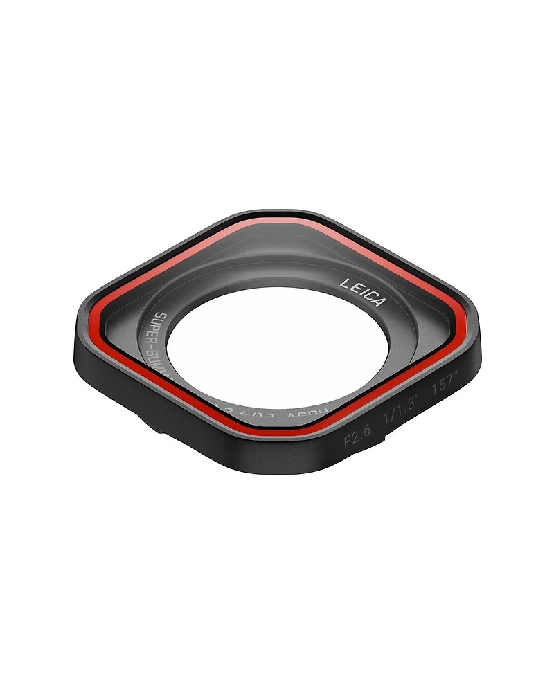 Insta360 Lens Guard for Ace Pro 2 Action Camera, Black/Red