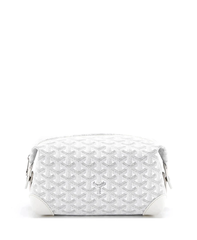Pre-Owned Goyard 25 Boeing Trousse de Toilette Pouch Coated Canvas