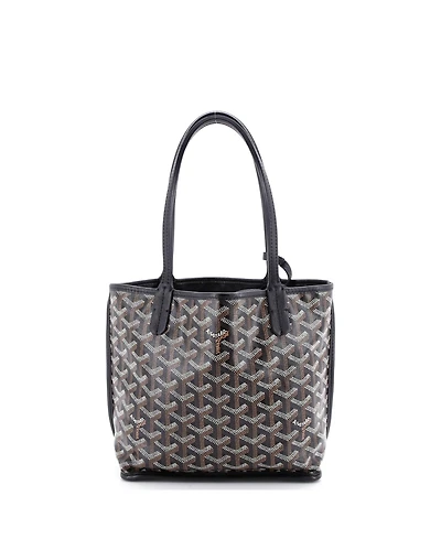 Pre-Owned Goyard Mini Anjou Reversible Tote Coated Canvas