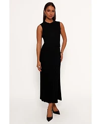 Petal and Pup Women's Carson Knit Midi Skirt - Black