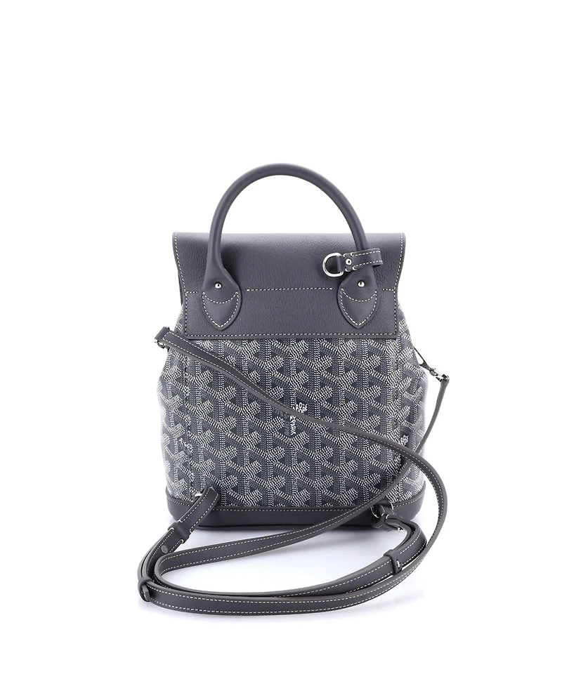 Pre-Owned Goyard Mini Alpin Backpack Coated Canvas