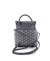 Pre-Owned Goyard Mini Alpin Backpack Coated Canvas