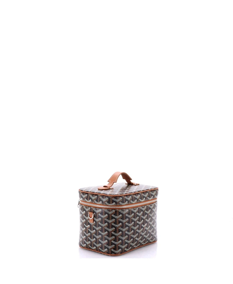 Pre-Owned Goyard Muse Vanity Case Coated Canvas