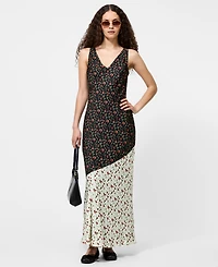 French Connection Women's Julia Ditsy Bloom Sleeveless Maxi Dress