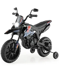 12V Licensed Aprilia Kids Ride On Motorcycle Electric Dirt Bike with Light & Music
