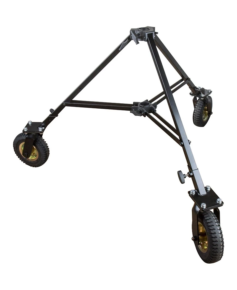 Kupo 2-Section Steadicam Stand with 8" Pneumatic Wheel Set, Black