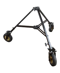 Kupo 2-Section Steadicam Stand with 8" Pneumatic Wheel Set, Black