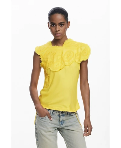 Desigual Women's Embroidered blouse