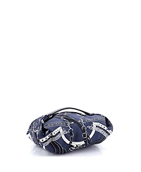 Pre-Owned Hermes Balusoie Bag Printed Silk and Leather