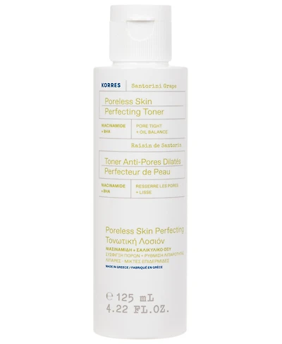 Korres Santorini Grape Poreless Skin Perfecting Toner, 4.23 oz.