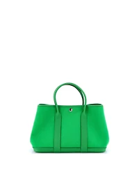 Pre-Owned Hermes 30 Garden Party Tote Toile and Leather